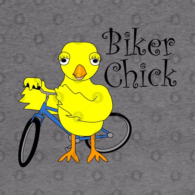 Biker Chick Text by Barthol Graphics